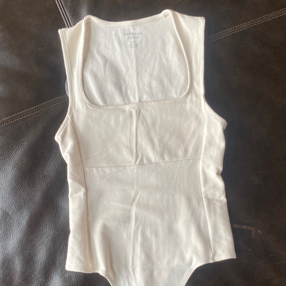 American Apparel White Bodysuit